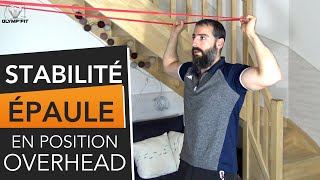 Renforcer l’épaule en position OVERHEAD mobilité et stabilité scapulaire pour le crossfit natation [upl. by Saduj]