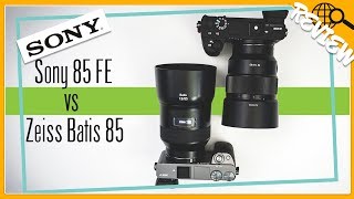 Sony FE 85mm F18 vs Zeiss Batis 85mm F18 [upl. by Irtak]