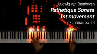 Beethoven  Pathetique Sonata 1st movement [upl. by Agace]