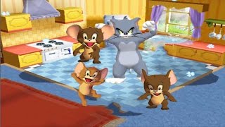 Tom vs 3 Jerry  Tom and Jerry War Of The Whiskers  Best Cartoon Movie Game TV HD [upl. by Alleyne344]