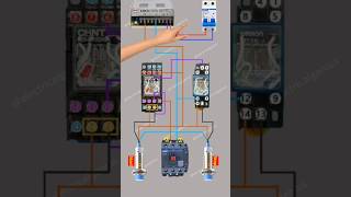 Two Proximity switches control the motor start and stop circuit diagram Electricalgenius [upl. by Pompea]