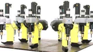 Eckold servo motor driven clinching system GB [upl. by Nirrac]