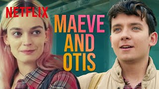 Maeve and Otis Cutest Moments  Sex Education S14  Netflix [upl. by Eceinwahs]