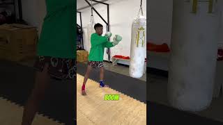 The Muay Thai KickPunch Heavy Bag Workout No More Caught Kicks [upl. by Desma912]