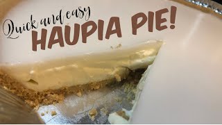 Haupia Pie  Pineapple Top Hawaii [upl. by Krisha531]