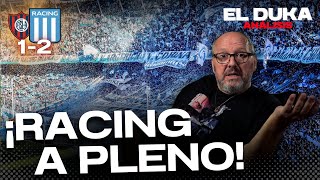 RACING A PLENO  San Lorenzo vs Racing 12  ELDUKA [upl. by Ahsimak]