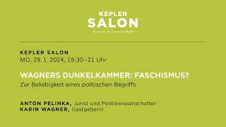 Kepler Salon  Wagners Dunkelkammer FASCHISMUS [upl. by Nosliw]