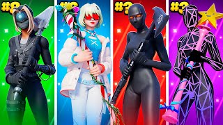 50 Most TRYHARD Fortnite Skin Combos [upl. by Peltz27]