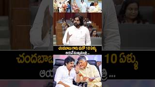 pawankalyan Goosebumps Words About chandrababu apassembly janasena powerstar shorts ytshots [upl. by Pul]