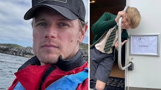 Sam Heughan Kayaking Diana Gabaldon on Outlander Season 8 The Prequel amp Waiting [upl. by Mandi816]