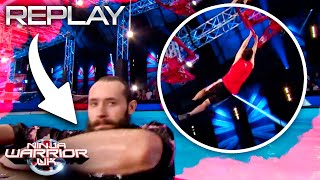 A Crazy SPLASH Leaves The Audience Shocked 😱  Ninja Warrior UK [upl. by Tommi]