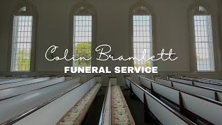 Colin Bramlett Funeral Service  Central UMC 10252024 [upl. by Barbabas]