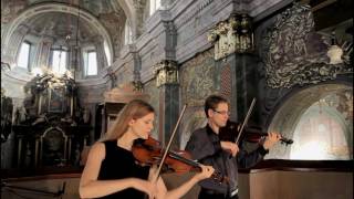 J Pachelbel Canon violin duet and organ [upl. by Repooc]