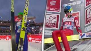 Denis Kornilov 31 vs Jan Ziobro 20  Oberstdorf 2013  SKI JUMPING WORDL CUP 1314 HD [upl. by Russell]