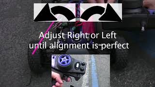 How to adjust Steering and Throttle Trim [upl. by Naoma31]