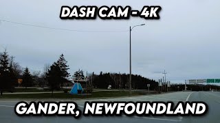 Discover Gander Newfoundland in 4K 🚗✨  Scenic Drive Through Canada’s Hidden Gem [upl. by Plusch21]