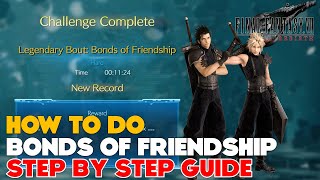 Step by Step Guide Bonds of Friendship  Final Fantasy VII Rebirth [upl. by Tubb]