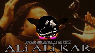 Dam Dam Ali Ali  Nusrat fateh ali khan  Qawali Ali Ali Kar  bass boosted Qawali  hassanqurish37 [upl. by Naor799]