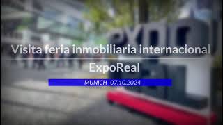 Visita feria inmobiliaria internacional Expo Real [upl. by Loriner]