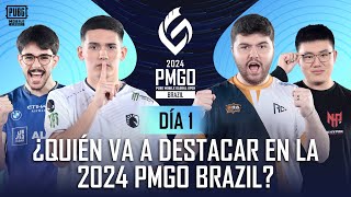 ES 2024 PMGO Brazil Preliminares  Día 1  PUBG MOBILE Global Open [upl. by Akineg]