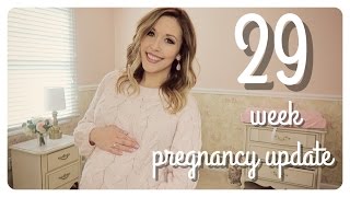 29 week pregnancy update  labor signs [upl. by Grubman77]