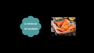 Recette facile de Gravlax de Saumon [upl. by Burrill53]