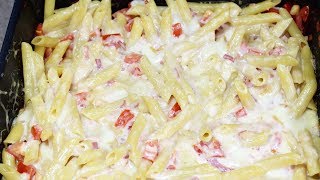 PASTA AL FORNO CON BESCIAMELLA E POMODORINI  FoodVlogger [upl. by Adnimra]