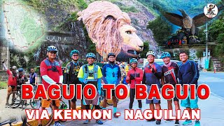 Baguio to Baguio Bike ride via Kennon Road and Naguilian [upl. by Dustan139]