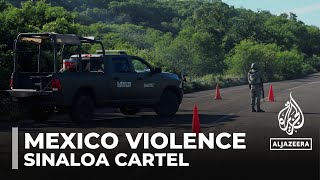 Sinaloa cartel civil war Infighting causes chaos in northern Mexico [upl. by Acimad]