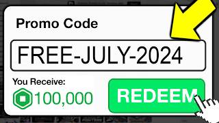 This SECRET Promo Code Gives FREE ROBUX Roblox August 2024 [upl. by Bills]