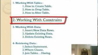 Oracle Constraints تعليم اوراكل [upl. by Liahus]