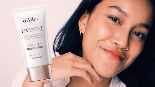 dAlba Waterfull Essence Tone Up Sunscreen [upl. by Nnaeed]