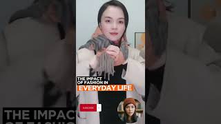 Easy ways to tie a silk scarf 🎀 for girls Wear a trendy scarf 窍小门 silkscarf fashion [upl. by Irak255]