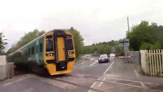 Buttington Level crossing Powys [upl. by Greyso]