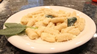 Ricotta Gnocchi Recipe  OrsaraRecipes [upl. by Ayatal]