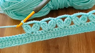 Beginners are here Very easy to make Very beautiful crocheted knitting pattern baby blanket [upl. by Dnallor57]