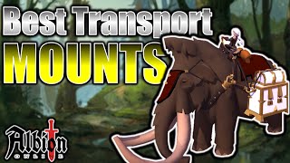 Albion Online Top 5 Transport Mounts Safe Zones  How To Make Silver  The Billionaire Project [upl. by Breen]