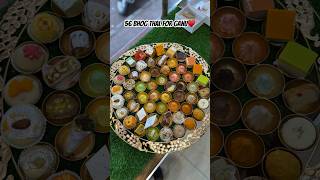 Chappan Bhog thali 56 mithai bhog for Ganpati Bappa [upl. by Roos]