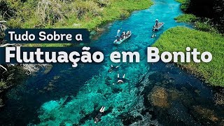 Tudo sobre a FLUTUAÇÃO EM BONITO  Rio Sucuri [upl. by Benedix]