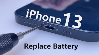 How to replace the battery in your iPhone 13 [upl. by Ewold]