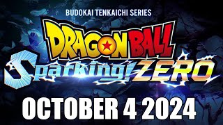 NEW OCTOBER RELEASE DATE CONFIRMED FOR DRAGON BALL SPARKING ZERO [upl. by Mccahill]