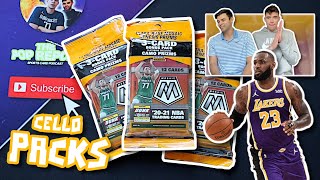 OPENING 3 CELLO MULTIPACKS OF 202021 PANINI MOSAIC BASKETBALL [upl. by Donahue]