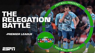 SURVIVAL MISSION  Whos staying up in Premier League RELEGATION BATTLE debate  ESPN FC [upl. by Martel]