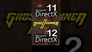 DirectX 11 vs DirectX 12  Ghostrunner 2 [upl. by Yt518]