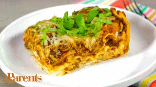 Ricotta amp Spinach Lasagna Slow Cooker Recipe  Parents [upl. by Maise]