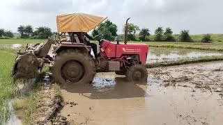 Mahindra 475di tractor farming rotavator [upl. by Niawtna]