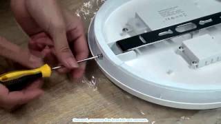 LED Ceiling light Details and installation instruction  iFixit [upl. by Asta516]