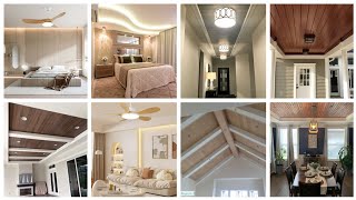 Luxury Home Groove Ceiling Design  Diy Wooden Tongue amp Groove Ceiling  Cheap Groove Porch Ceilings [upl. by Dnalyr]