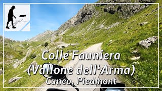 Colle Fauniera Vallone dellArma Road SP268 Cuneo Piedmont Italy  by motorcycle [upl. by Leihcey]