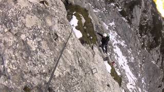 Pidinger Klettersteig auf den Hochstaufen [upl. by Dombrowski49]